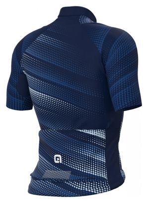 Maillot Manches Courtes Alé Green Speed Bleu