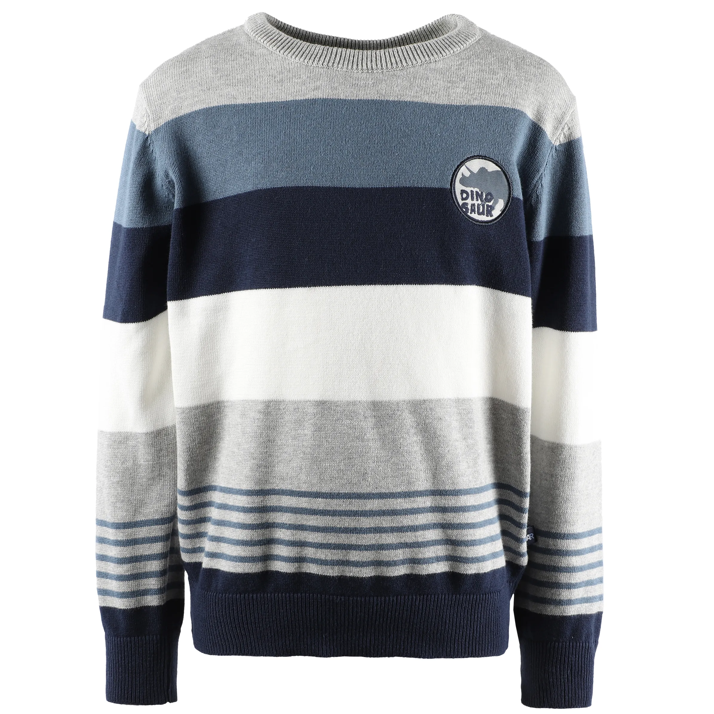 Jungen Strickpullover mit Streifen