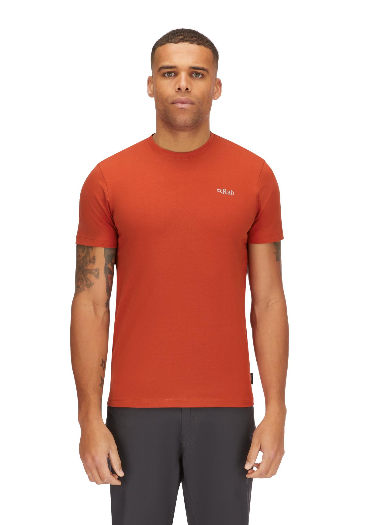 Rab Basecamp 3 Peaks Tee Red Clay