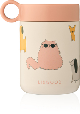 LIEWOOD Kian  Mønstret Mattermos, Cats & Dogs/Sandy