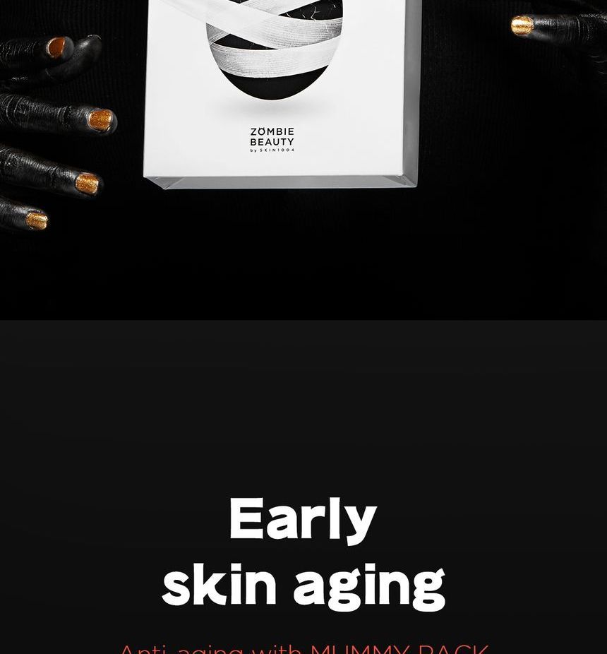SKIN 1004 - ZOMBIE BEAUTY Mummy Pack & Activator Kit