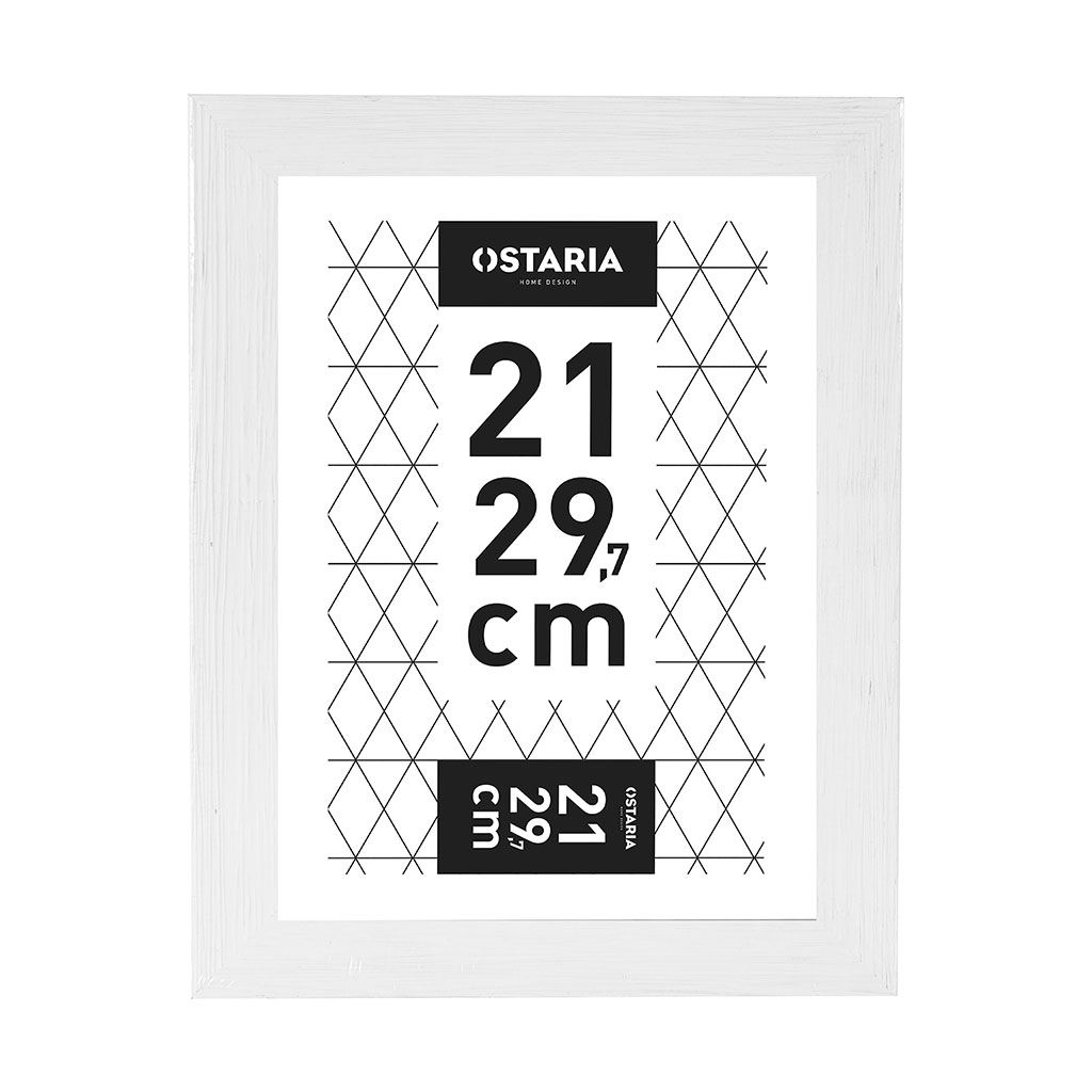 Cadre photo ZOE blanc 21x29.7cm