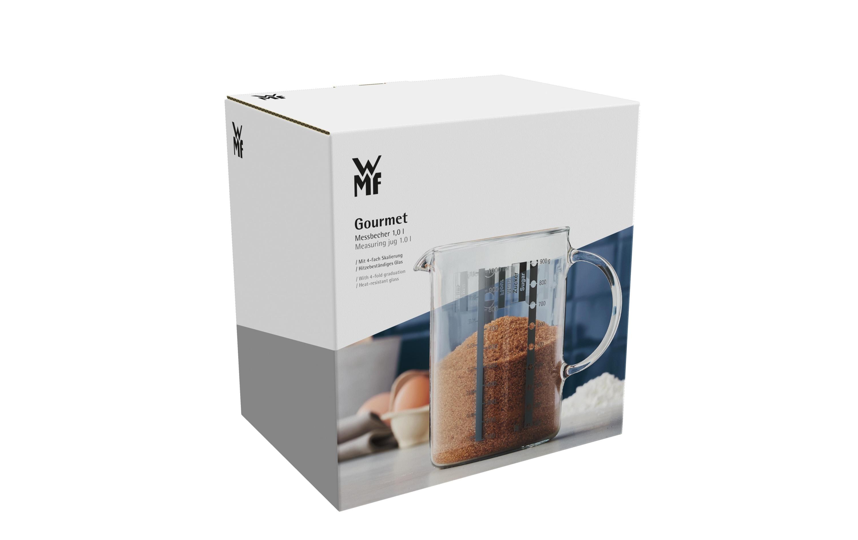 Messbecher Gourmet 10 dl, TransparentMessbehälter aus Glas