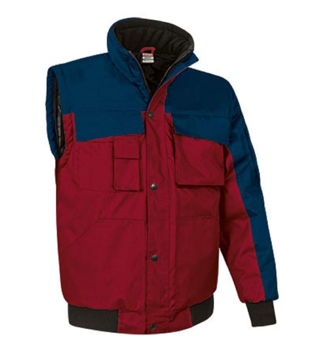 Parka - Homme - REF SCOOT - rouge et marine