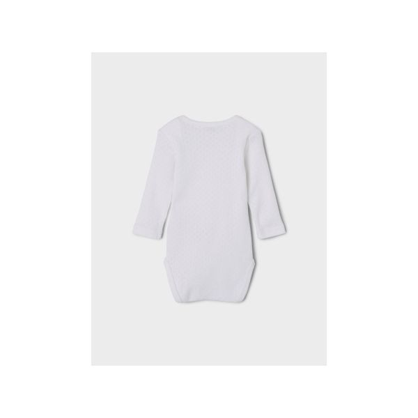Name It Romper Needledrop 2-Pack Bright White