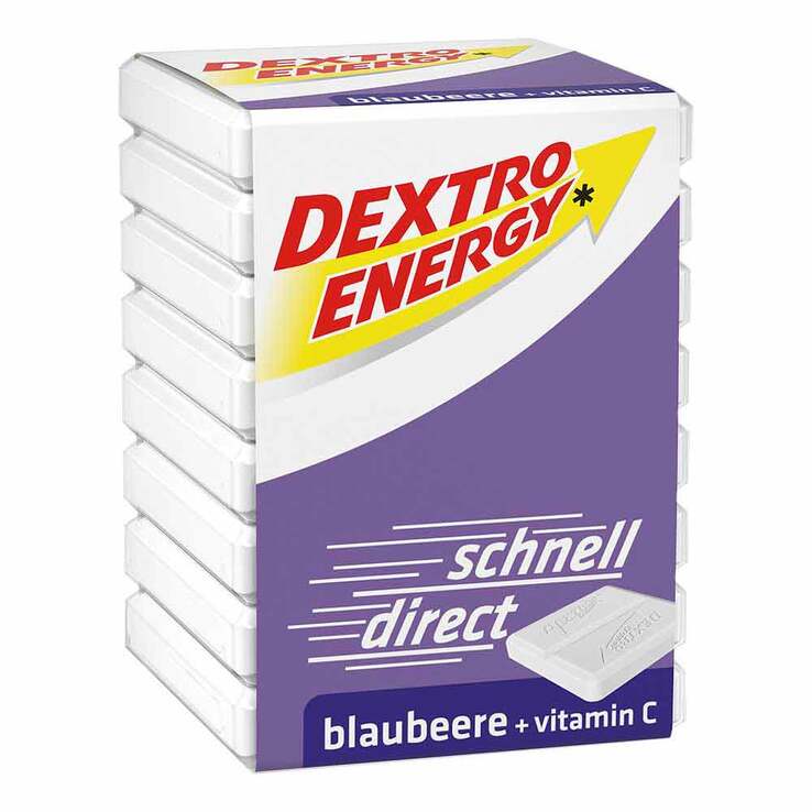 Dextro Energy Blaubeere Würfel, 1 St