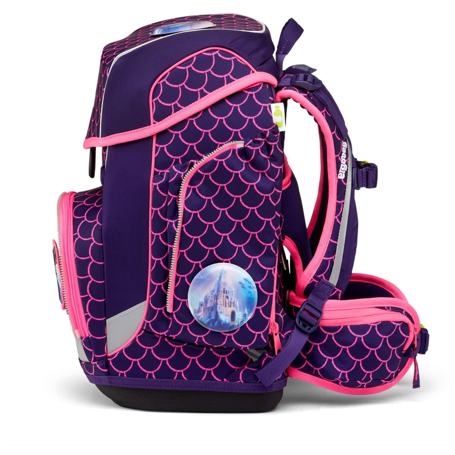 Ergobag Cubo Lumi - Schulranzen Set 5tlg. Modell 2024 PerlentauchBär