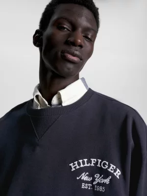 Suéter Prep Crew Neck Archive Fit