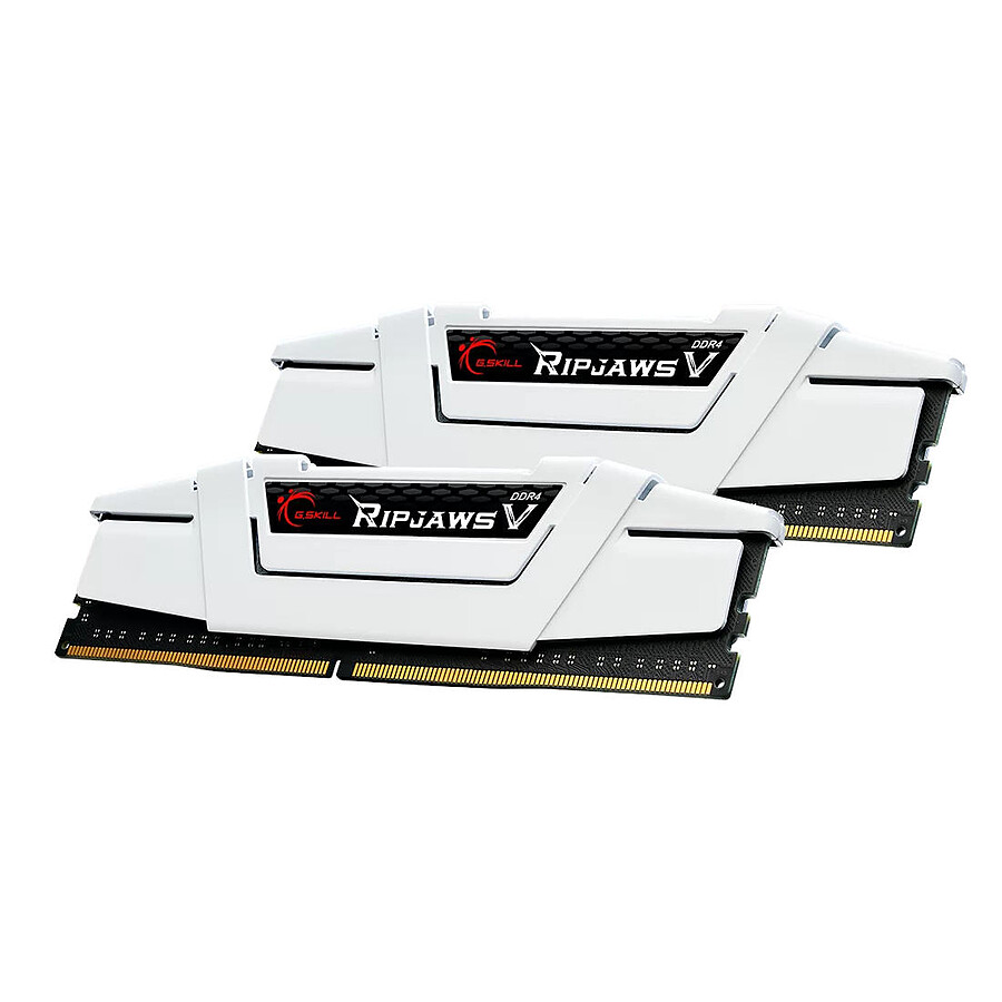 G.Skill Ripjaws V White - 2 x 16 Go (32 Go) - DDR4 3600 MHz - CL18