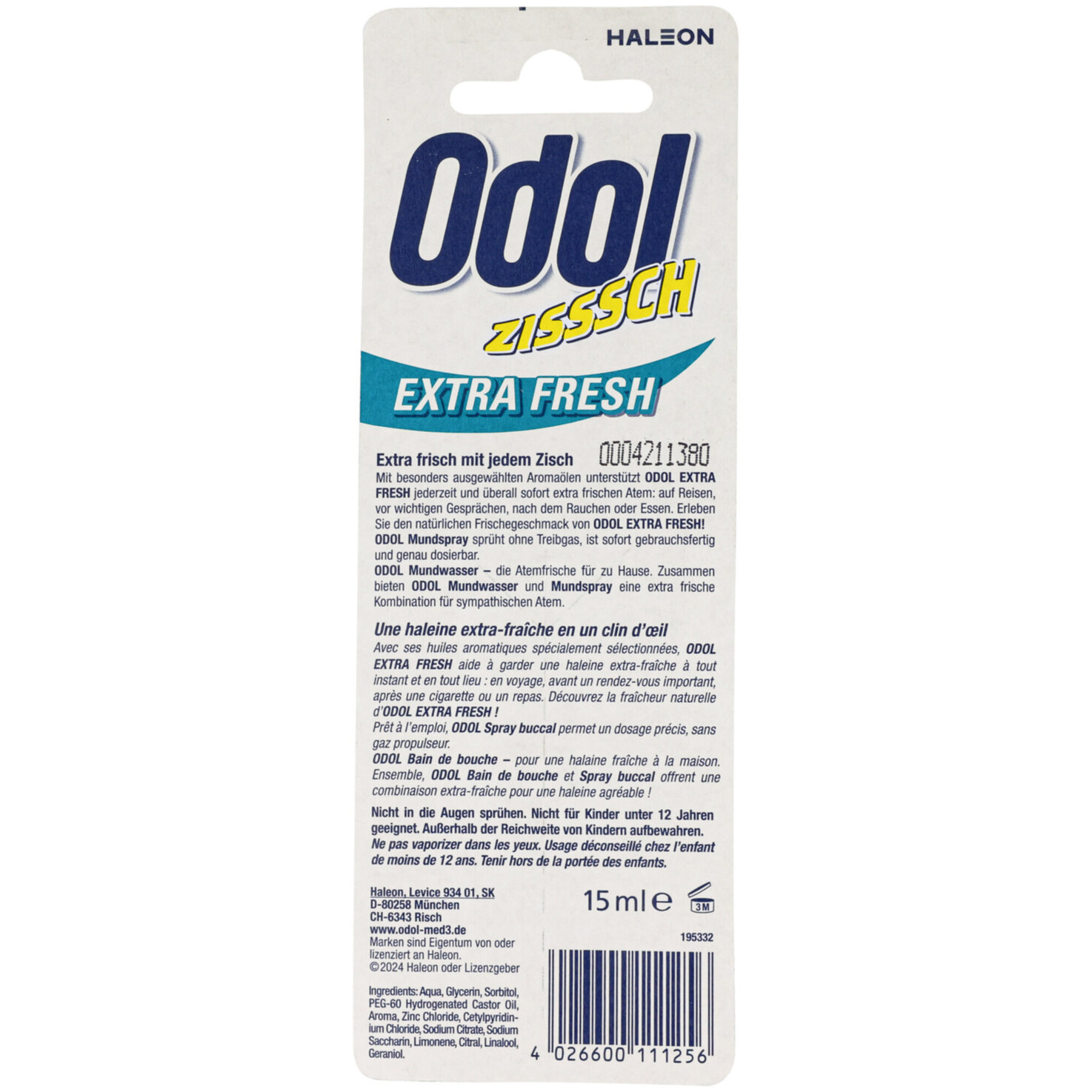 Odol Mundspray Extra Fresh Blister