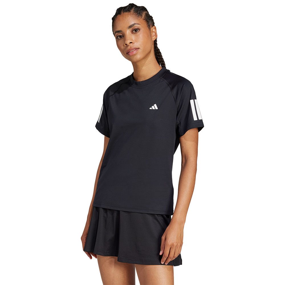 adidas Club 3-Streifen Tennis Climacool T-Shirt Damen black