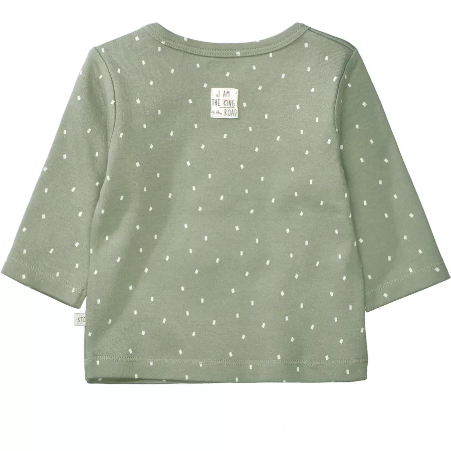 Staccato Shirt olive gemustert