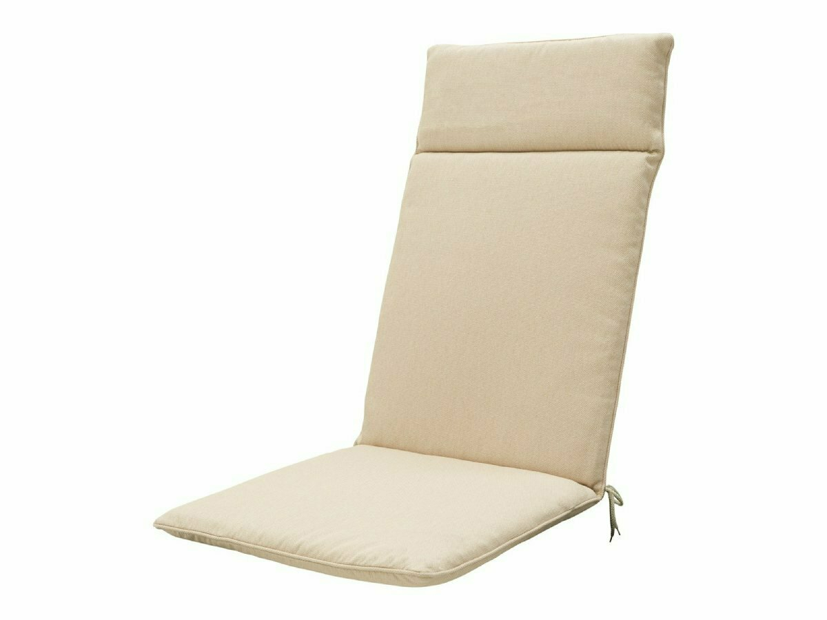 Madison beige eco + nature outdoor hoge rug tuinkussen