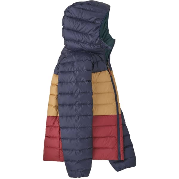 Doudoune ski PATAGONIA K'S REVERSIBLE DOWN SWEATER HOODY NOUVEAU GREEN