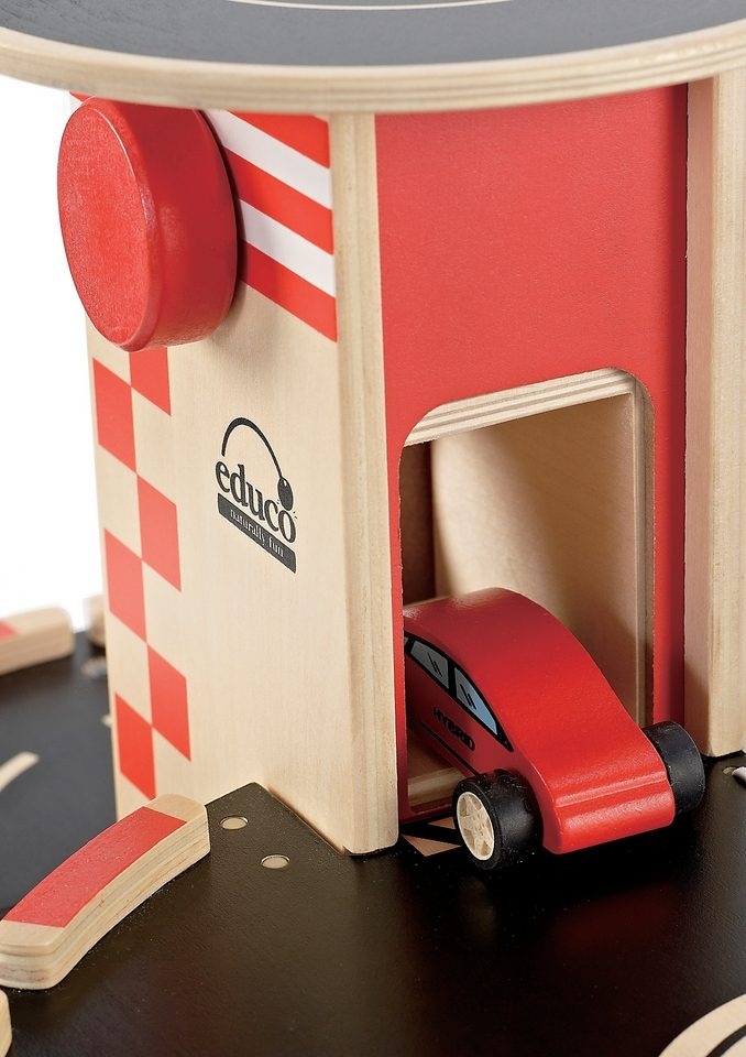 Hape Spiel-Parkhaus aus Holz