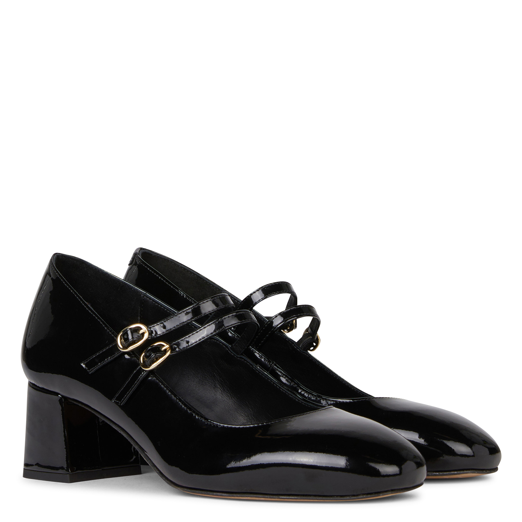 BETTANY - Babies en cuir | Noir