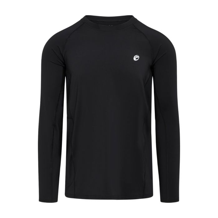 Zebdia Herre Undertøj og basislag Baselayer LS Tee Sort