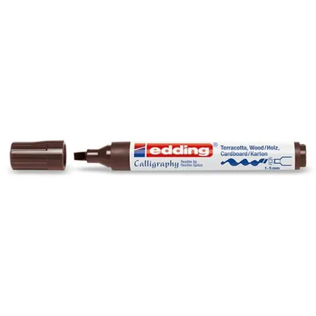 edding 1455 Kalligraphie-Marker, 1-5 mm dunkelbraun