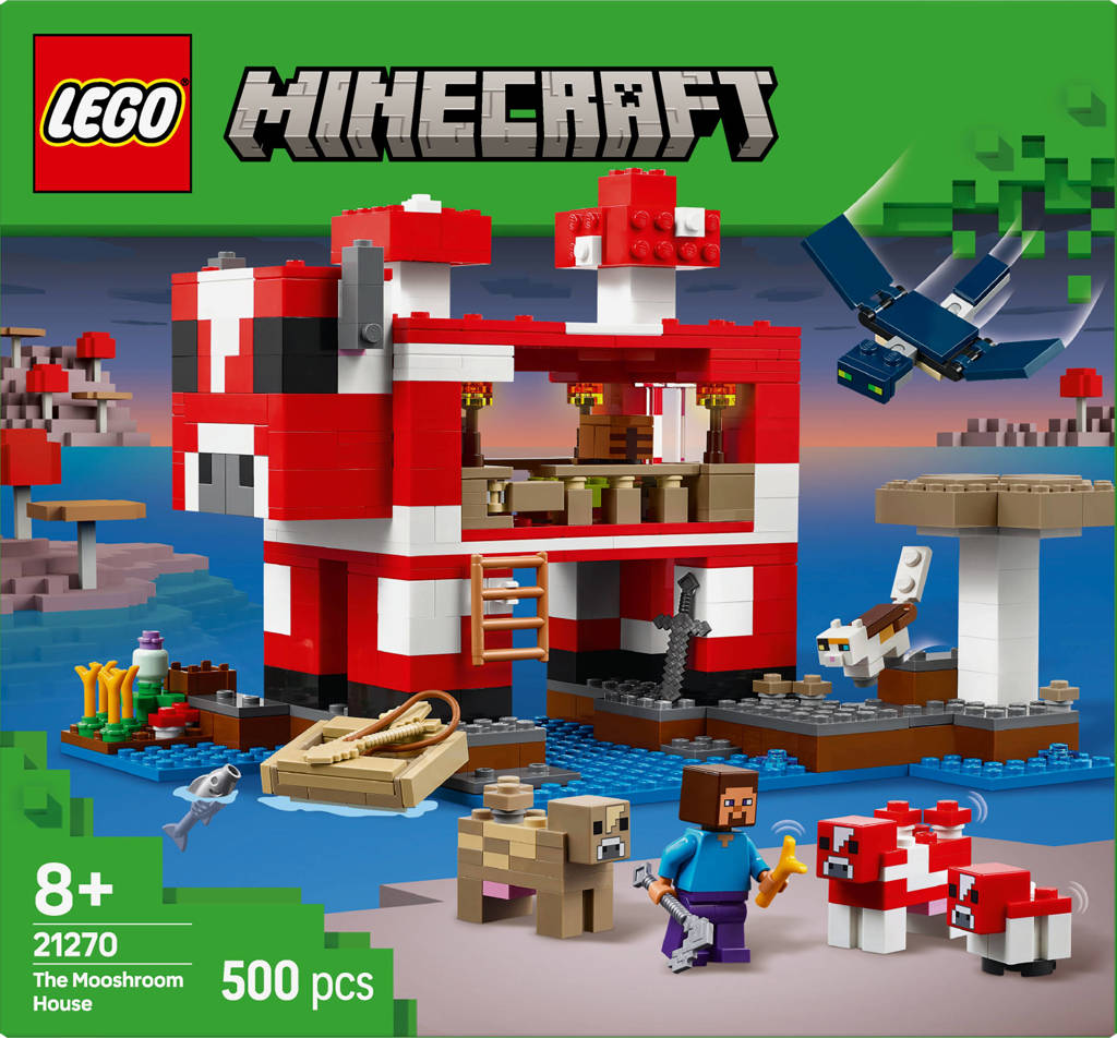 Het Mooshroom huis, gamingspeelgoed 21270
