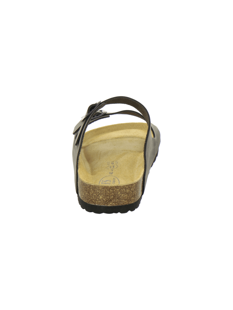 Pantoletten Herren Leder stone
