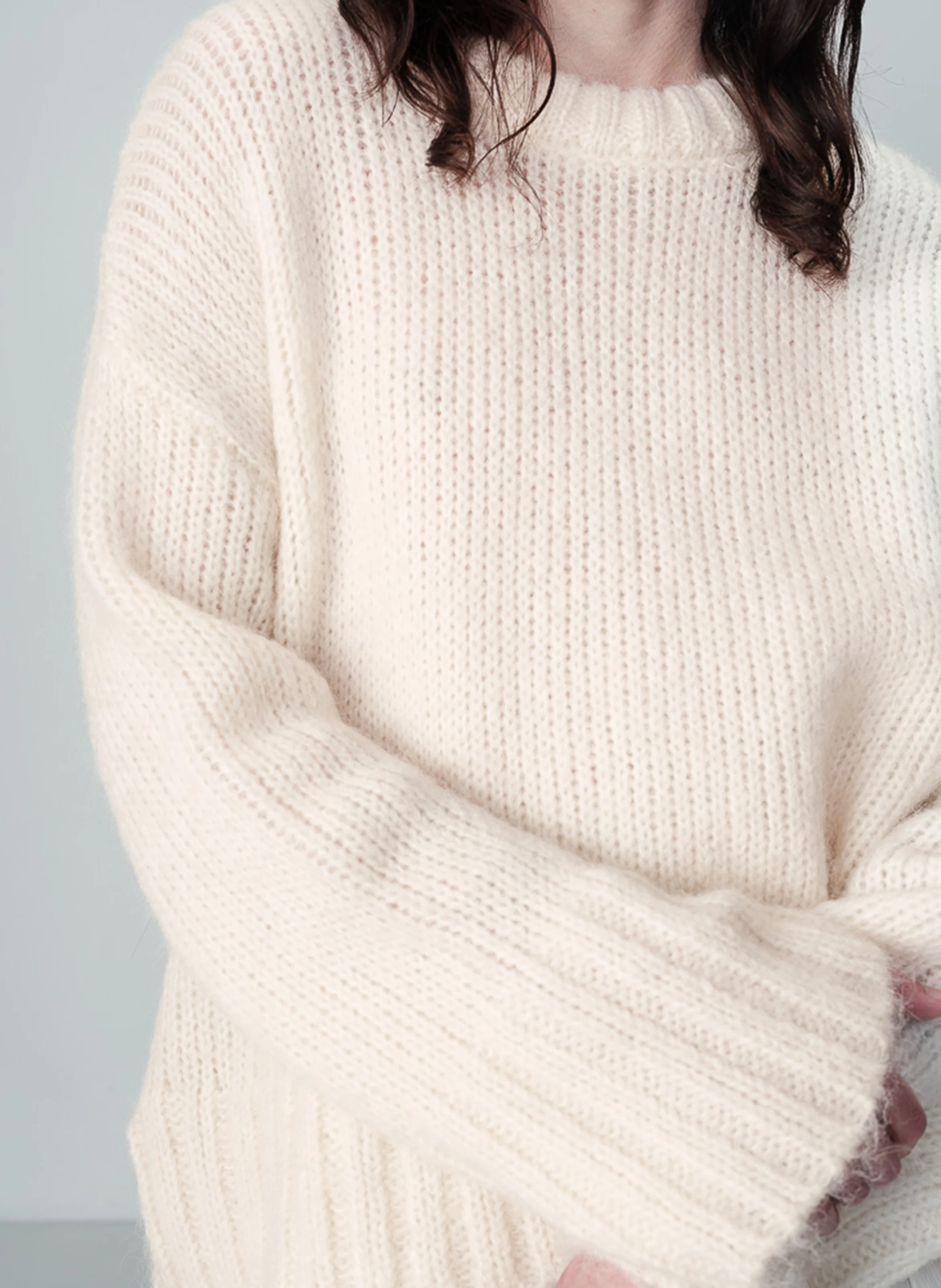 NATALINO - Pull col rond | Beige