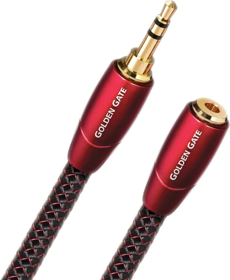 Audioquest Golden Gate mini-jack Mâle/Femelle (5 m) Rallonges jack/mini-jack