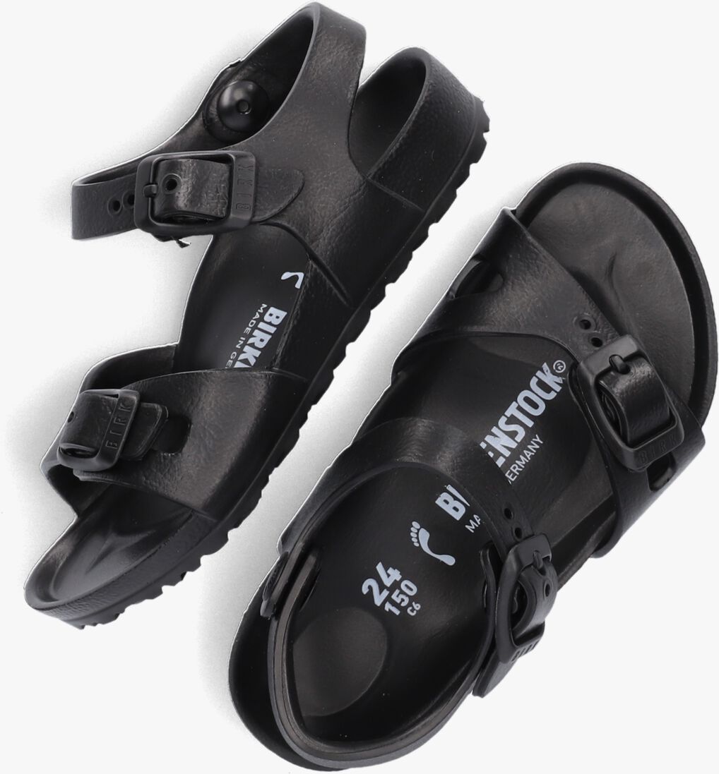 BIRKENSTOCK zwarte birkenstock sandalen rio kids eva