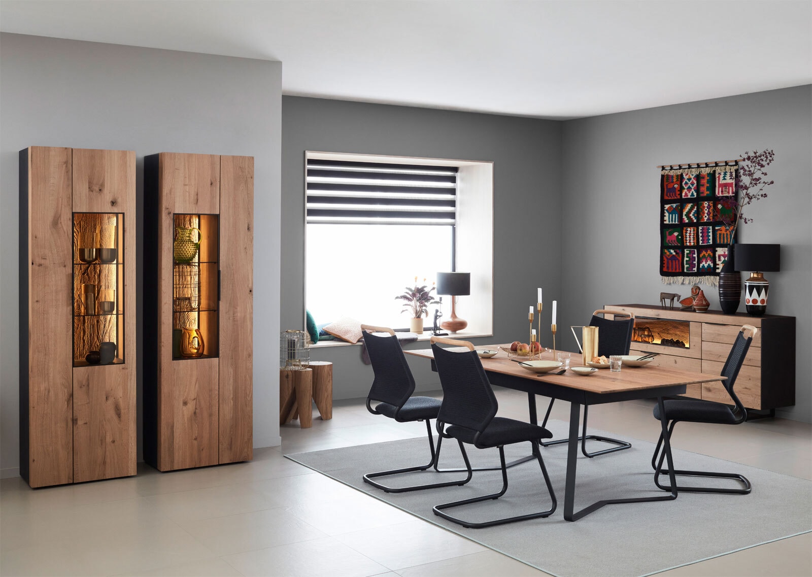 SCHÖNER WOHNEN-Kollektion Vitrine YORIS rechts