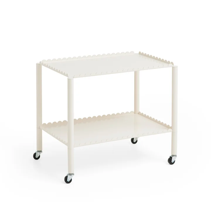 HAY - Arcs Trolley niedrig, eggshell