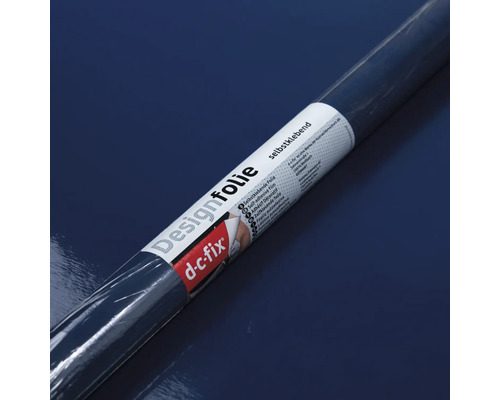 dc-fix® kleeffolie vernis uni marineblauw 45x200 cm