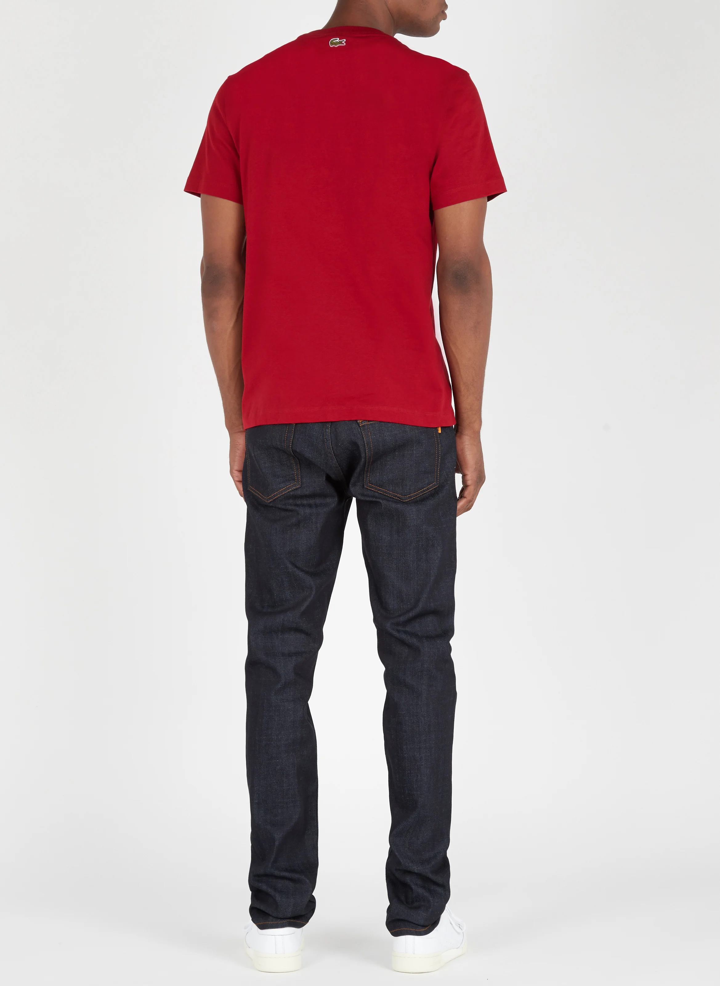 Jean droit en coton | Bleu