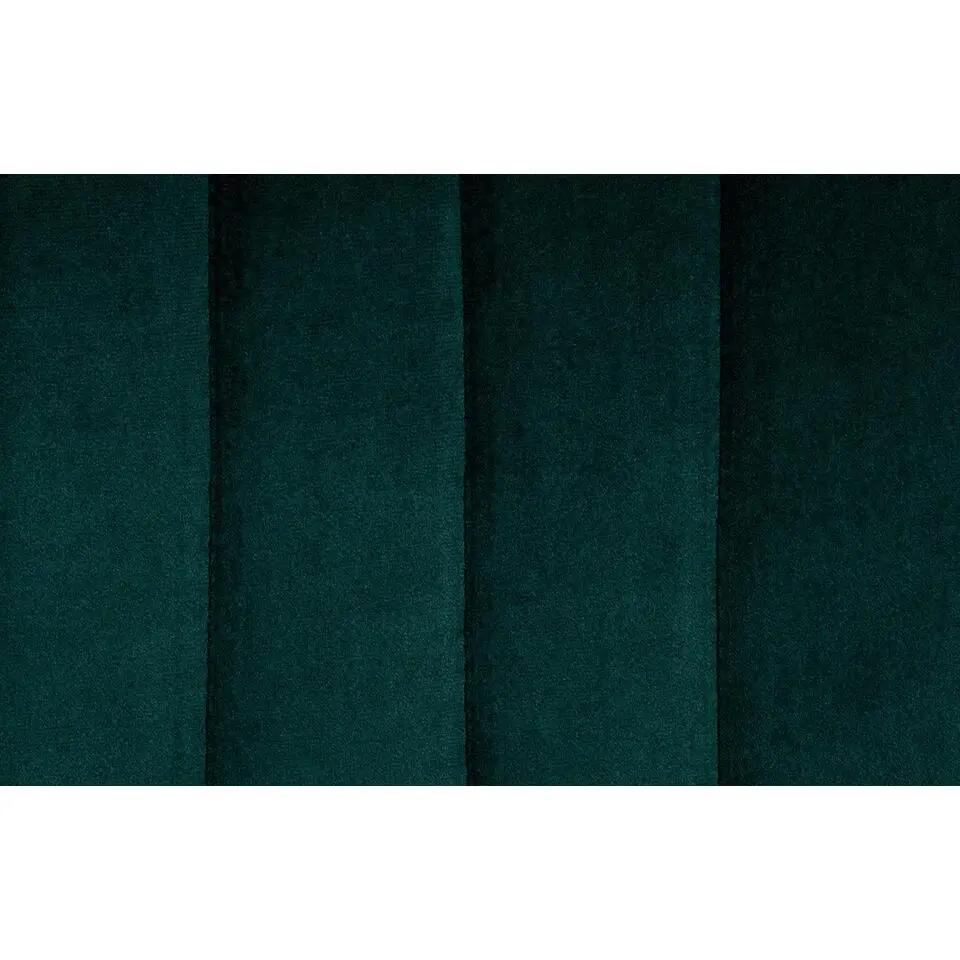 CLP Barkruk Toni zwart Frame - Fluweel - groen