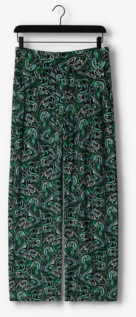 VANILIA blauwe vanilia wijde broek liquid wide leg