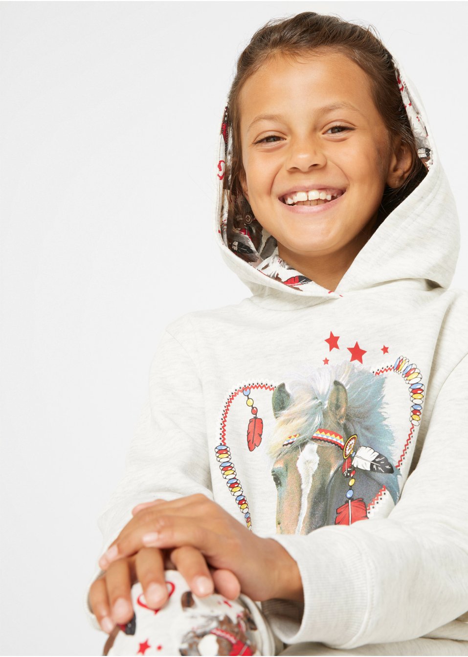 Sweat-shirt et legging fille (Ens. 2 pces.) coton