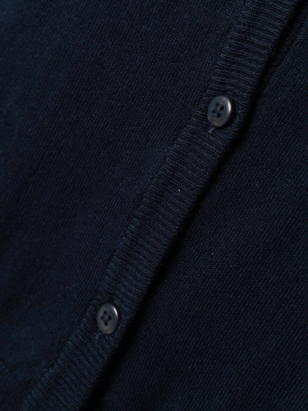 NAME IT fijngebreid vest NKFVAMONE donkerblauw