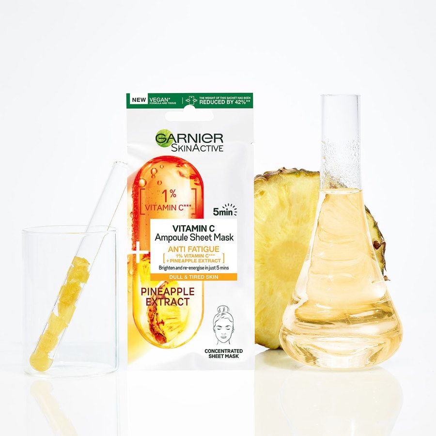 Garnier SkinActive Ampoules Tissue Mask Vitamin C 15g
