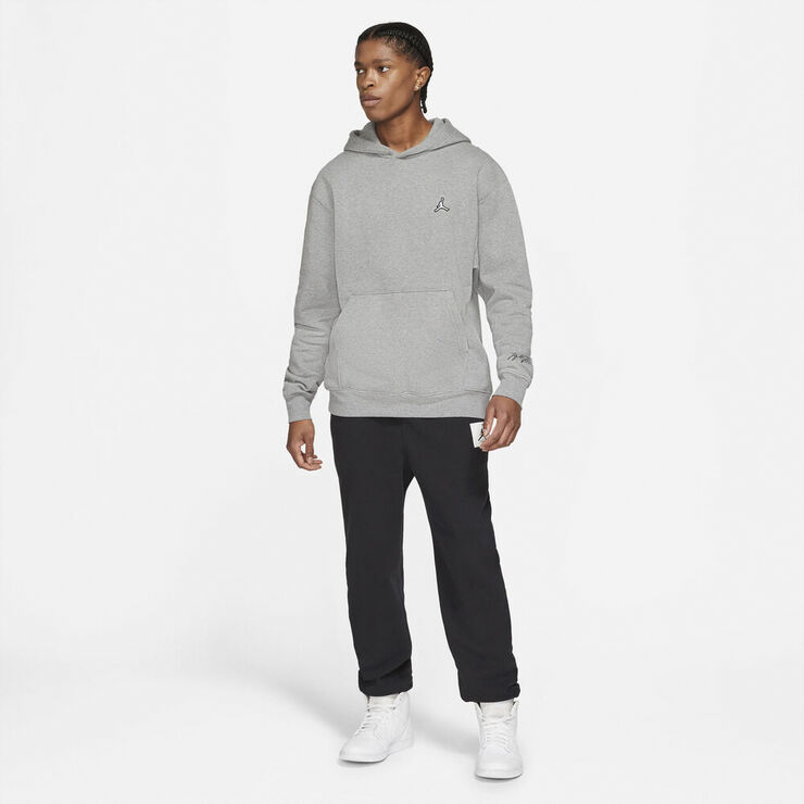 Nike Jordan Essential Fleece Haettetroje Grå