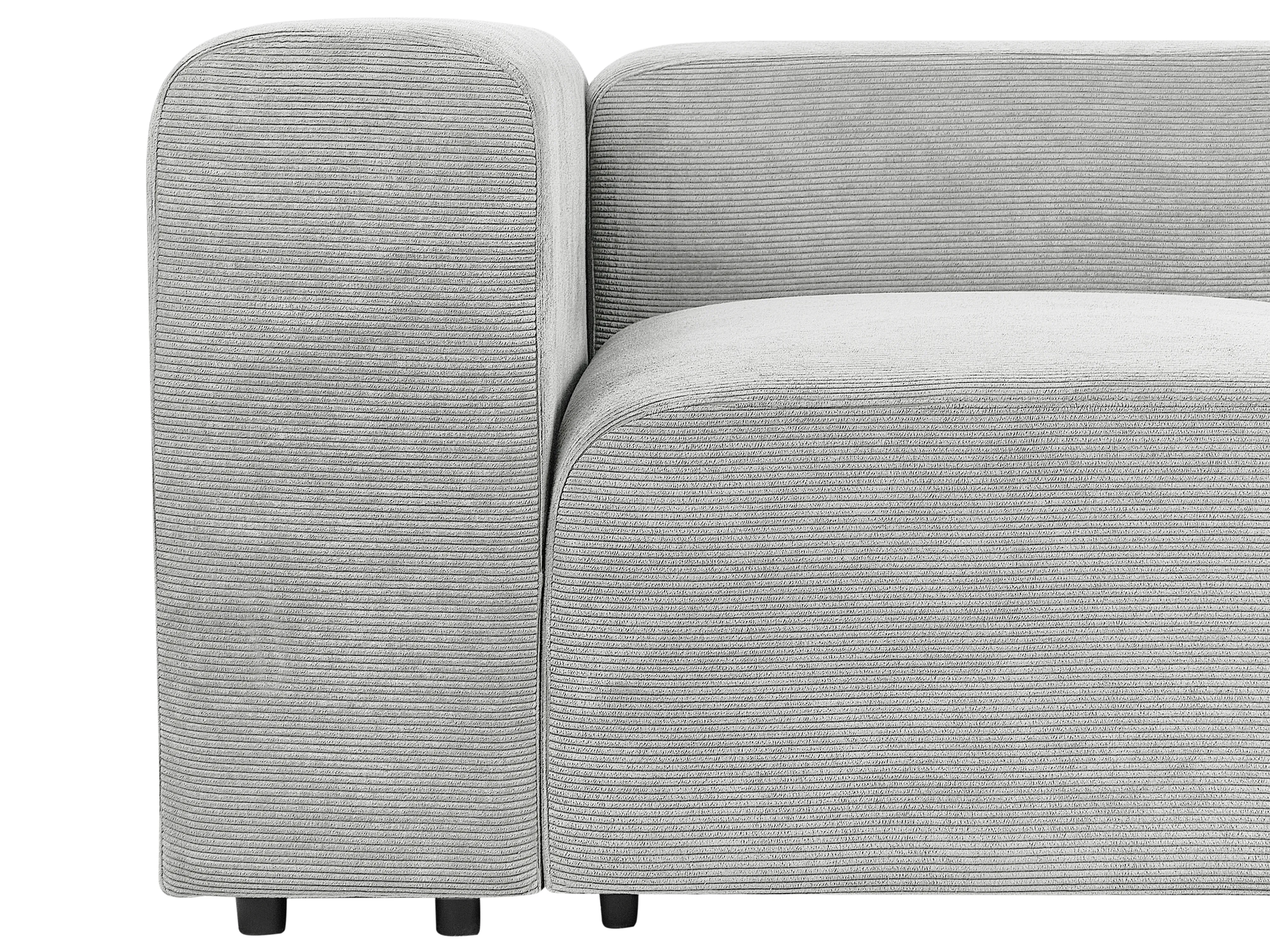 Modulaire bank 2-zits FALSTERBO Corduroy Grijs