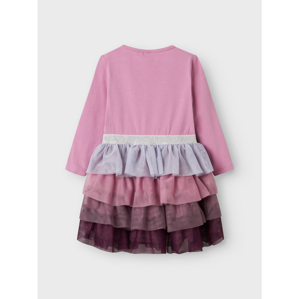Køb Name It Mauve Orchid Okanna Frozen Tyl Kjole