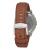 Nixon The Charger Leather Black / Saddle Silber A1077-1037