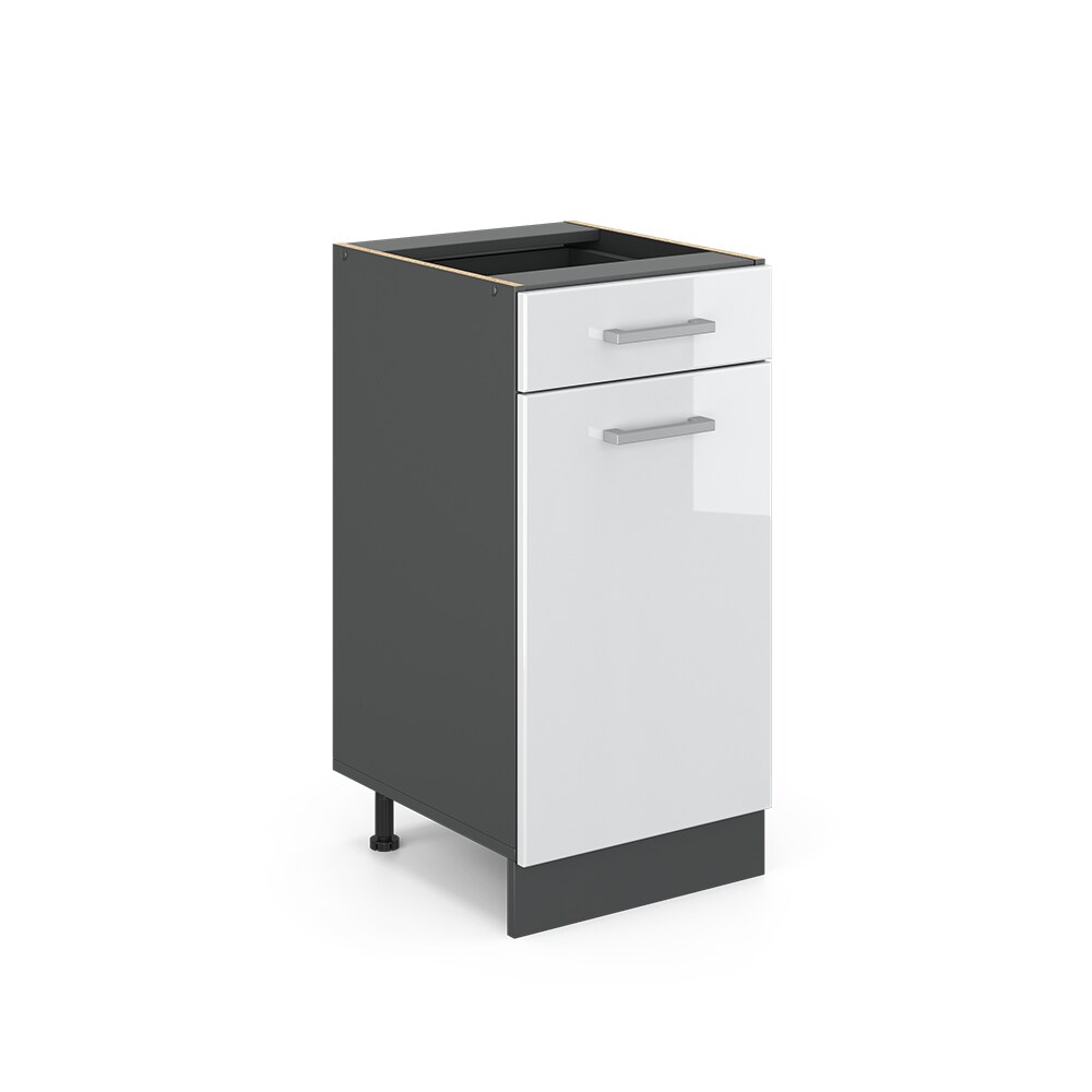 VICCO Küchenschrank Unterschrank Schubunterschrank 40 cm R-Line Anthrazit