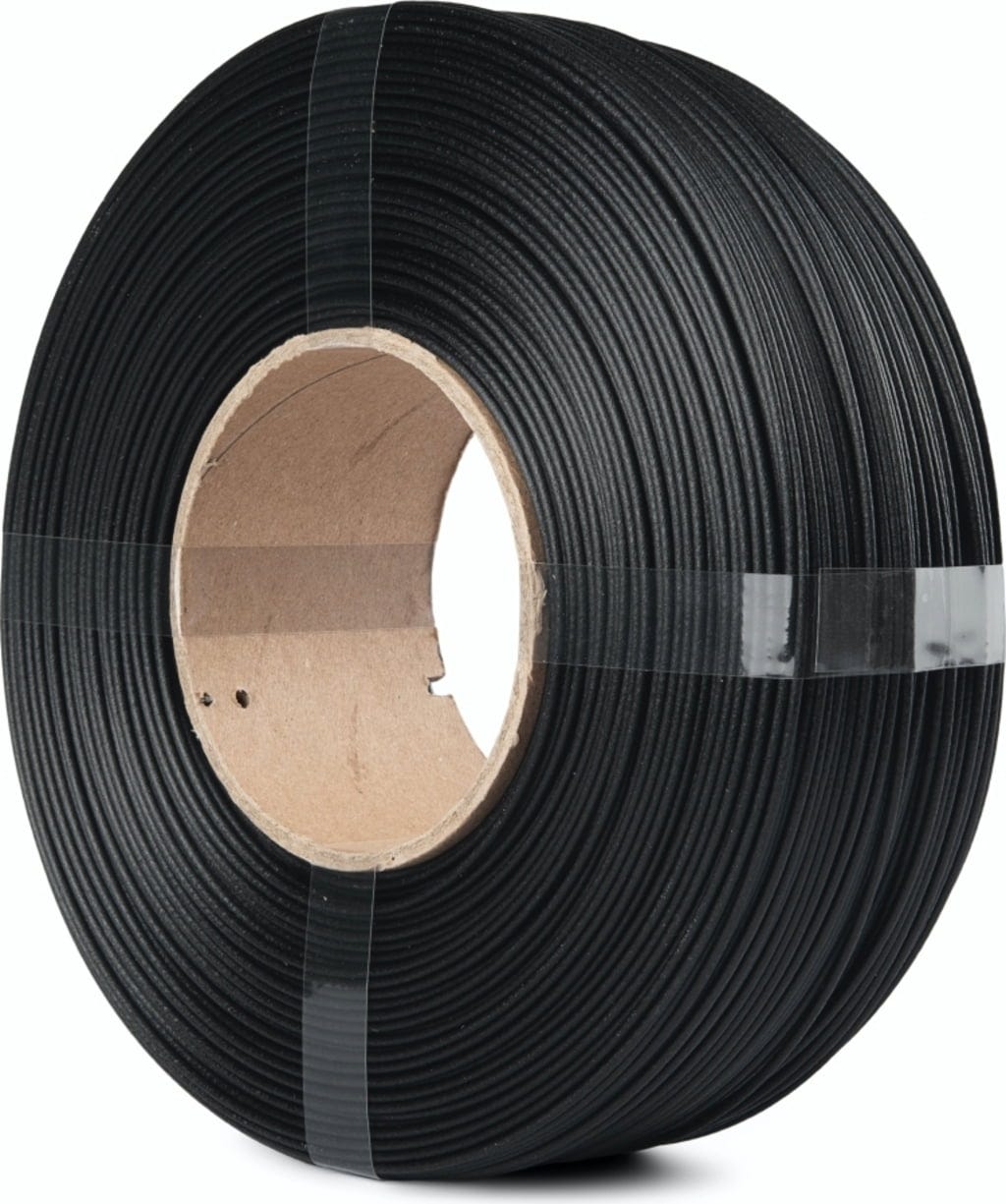 The Filament  ReFill PLA CF Black, 1,75 mm / 1000 g    Kohlefaserverstärktes PLA ohne Spule in Black