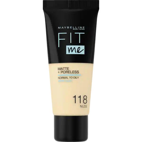 Fit Me! Matte + Poreless Make-Up Nr. 118 Nude
