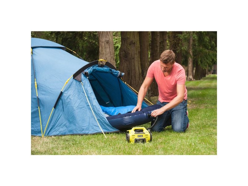 RYOBI Akku-Kompressor R18I-0 Solo, 18 V, 10.3 bar Akkubetriebener Kompressor mit automatischer Abschaltfunktion
