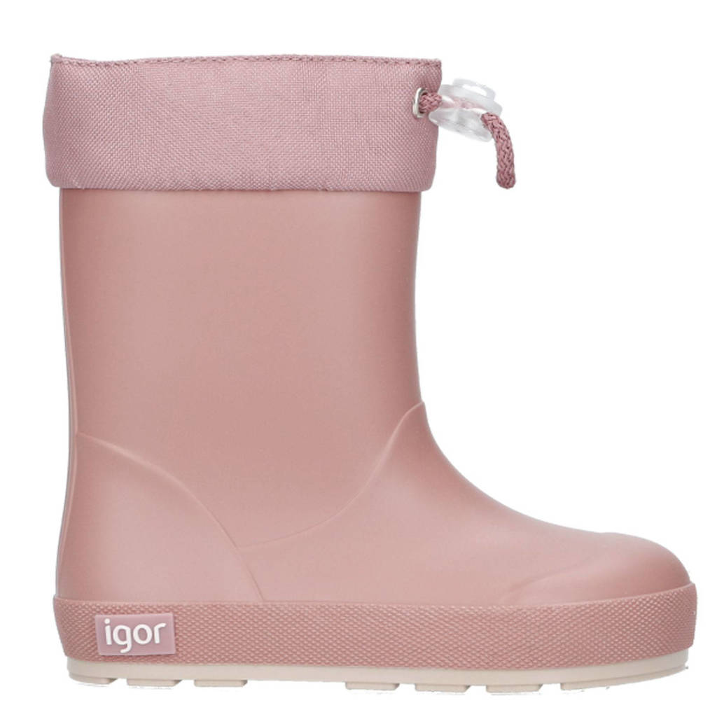 Igor Yogi Borreguito DK Cuellogevoerde regenlaarzen roze