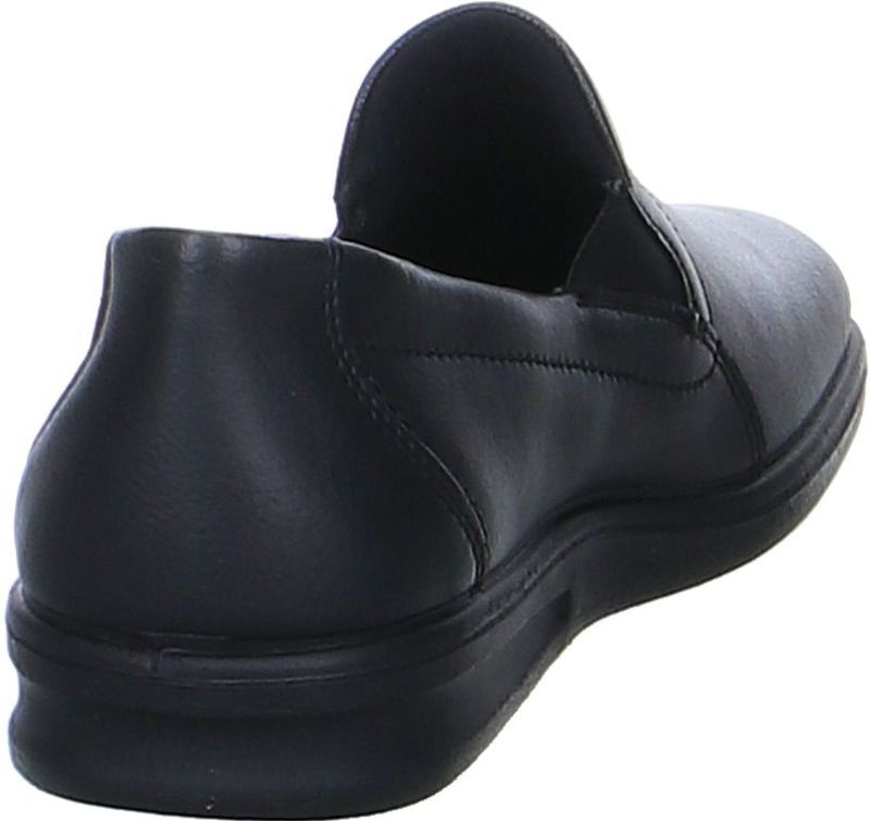 Westland - Belfort - Slippers - Zwart - Leer/Textiel