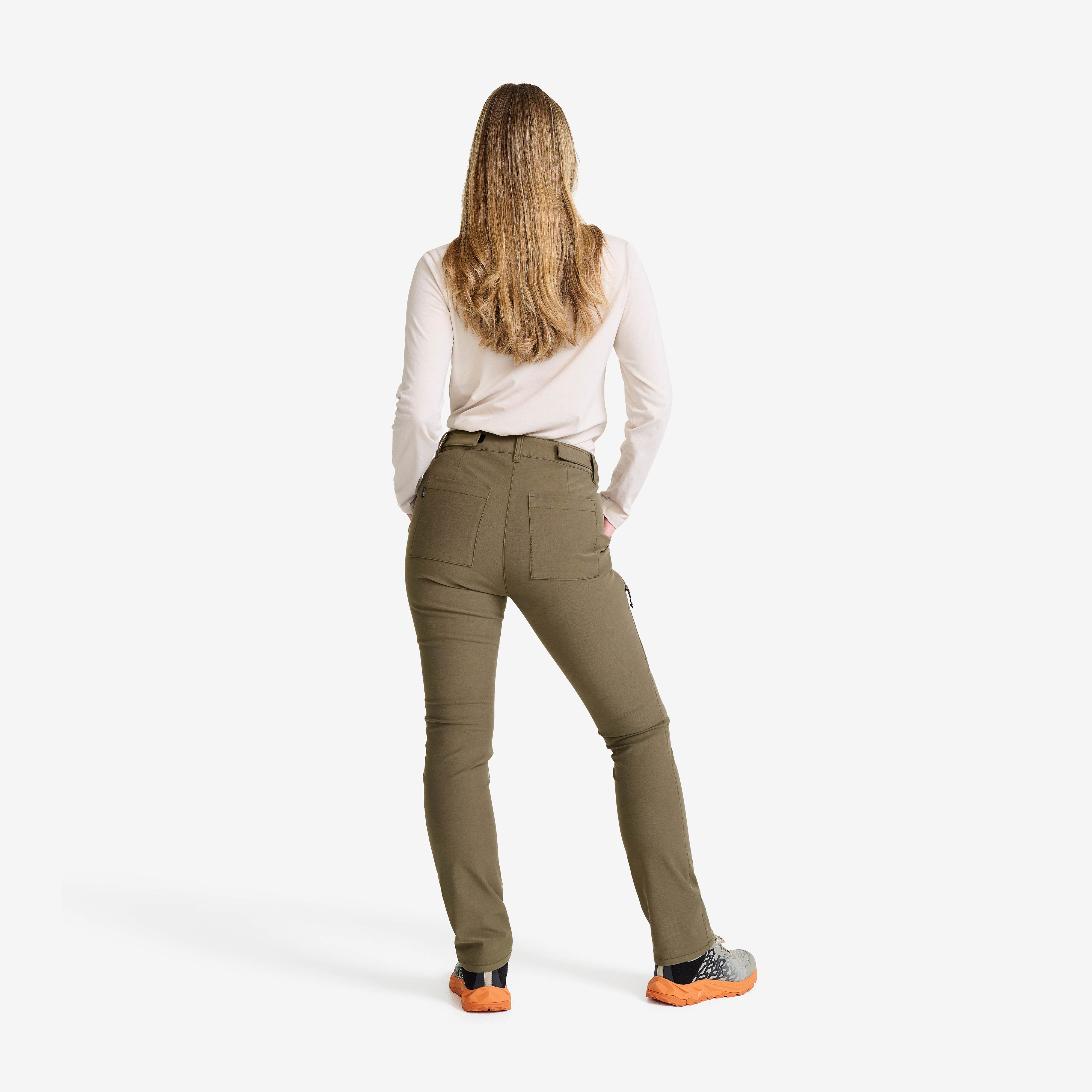 Surround Stretch Pants Dame Light Moss Gray