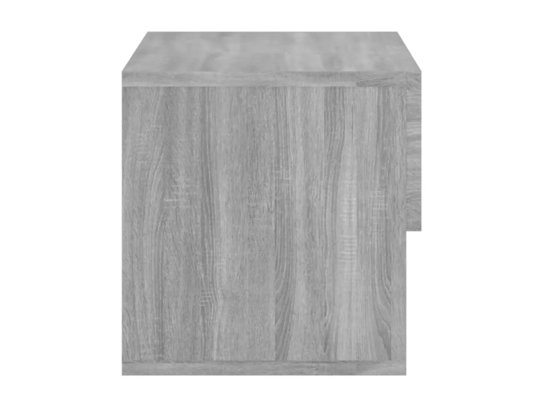 Table de chevet murale Sonoma gris