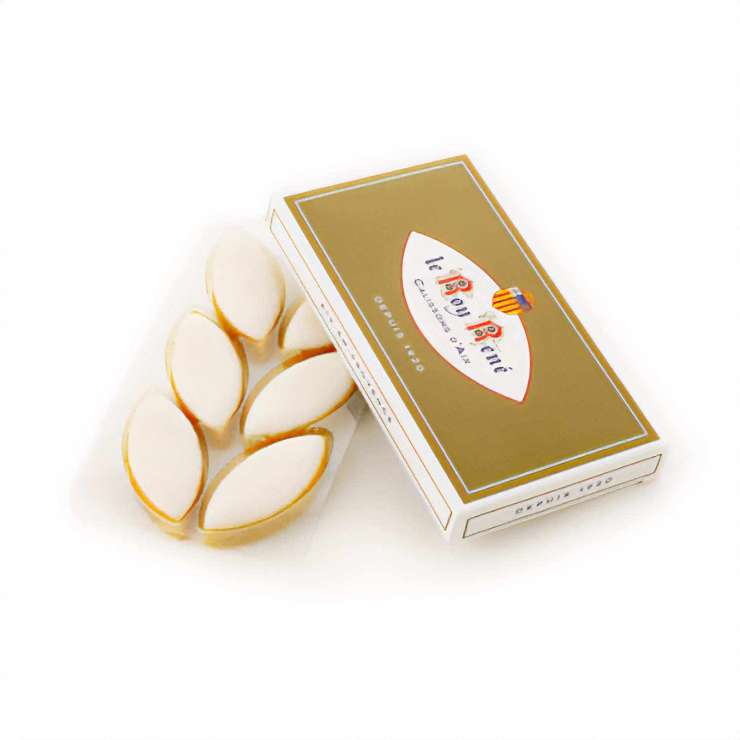 6 Calissons d'Aix Roy René aux amandes