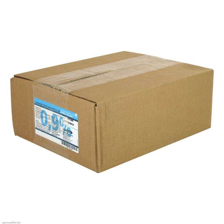 Kochsalzlösung 0,9% zur Injektion Glasflaschen, 20X50 ml